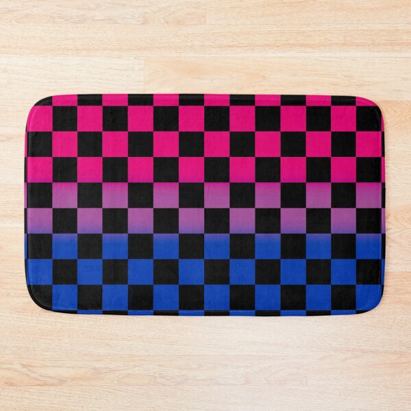 Item preview, Pride bisexual checkered  designed and sold by Monkey204.