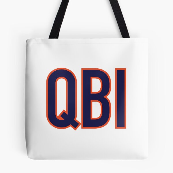 Item preview, QB1 Chicago Bears Navy designed and sold by damgoodgame.