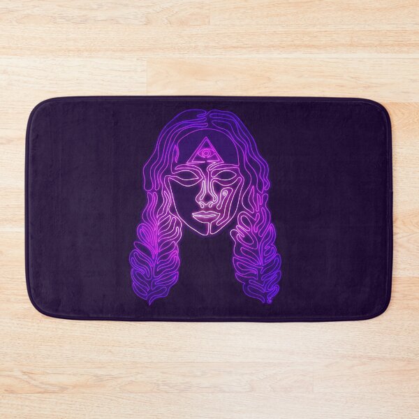Item preview, Third Eye Face Line Doodle - 03 designed and sold by serenaking.