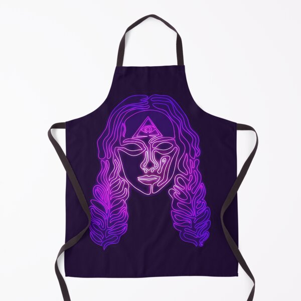 Item preview, Third Eye Face Line Doodle - 03 designed and sold by serenaking.