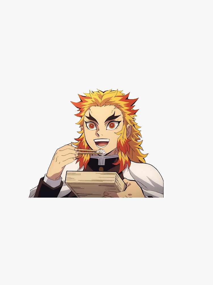 rengoku eating by cxcathyy