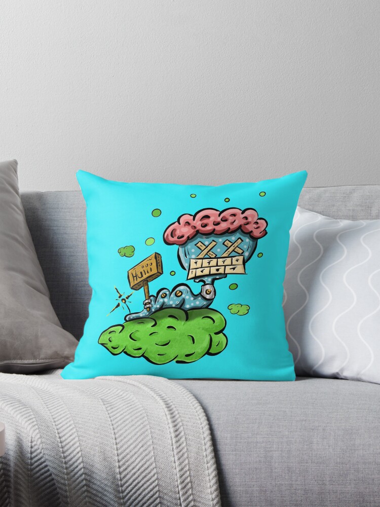 Item preview, Throw Pillow designed and sold by HilpArt.