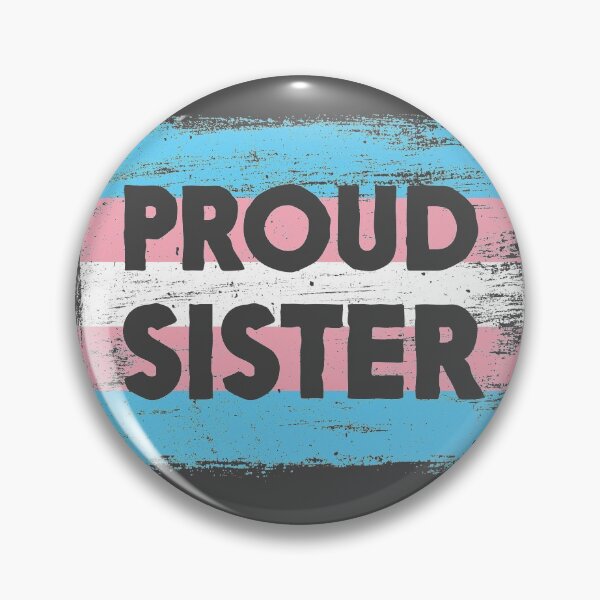 Item preview, PROUD SISTER - Transgender Pride Flag - Vintage Paint designed and sold by UBUCO.