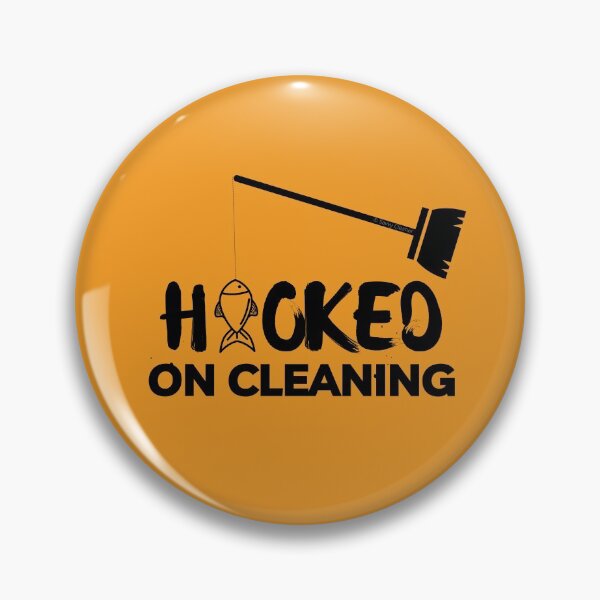 Artikelvorschau, Süchtig nach Reinigung Housekeeping Cleaning Lady Geschenke entworfen und verkauft von SavvyCleaner.