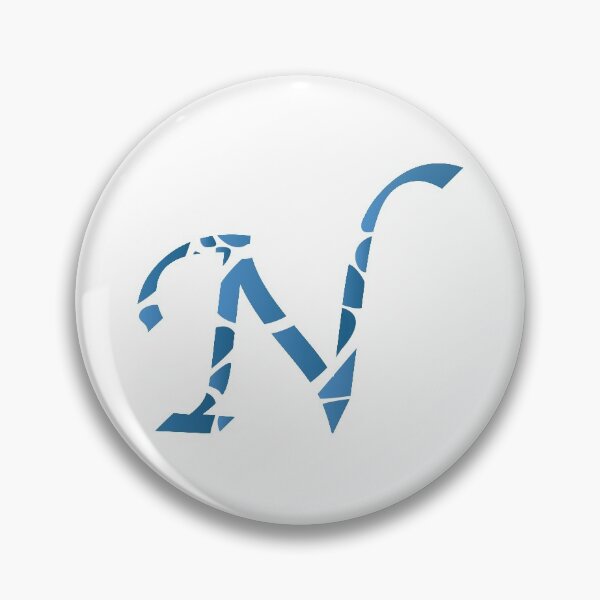 Item preview, Letter N Sticker designed and sold by SakiOno.