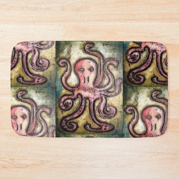 Item preview, Pink Octopus, Eight Legs, Mythical, Sea Life, Creature, Ocean,  designed and sold by artenvironments.