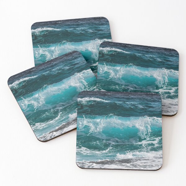 Item preview, Blue Ocean waves designed and sold by Drawourdestiny ..