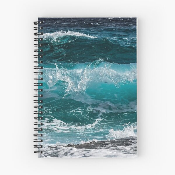 Item preview, Blue Ocean waves designed and sold by Drawourdestiny ..