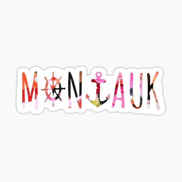 Montauk Sticker