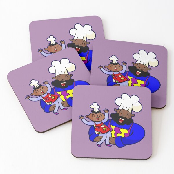 Item preview, african black happy fathers day chef cook designed and sold by Gossip Rag.