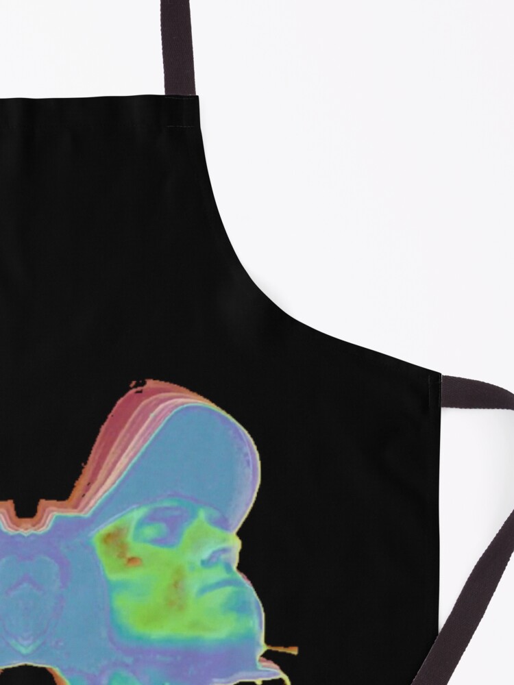 Alternate view of Heron - Video Glitch Apron