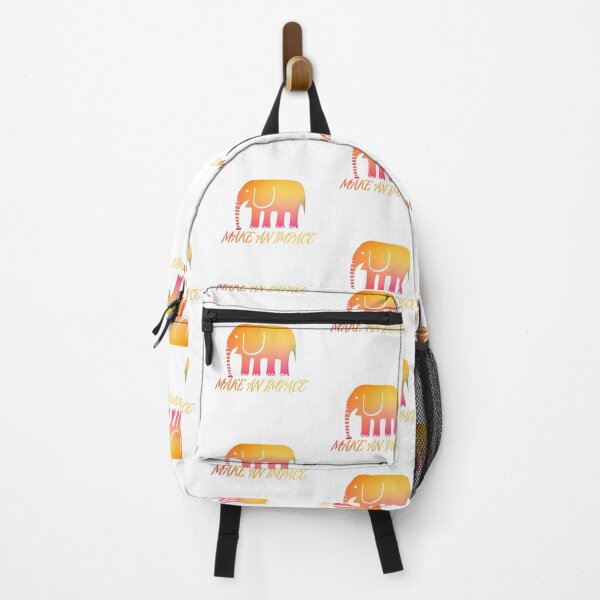 Item preview, Make An Impact Rainbow Elephant - Red and Orange designed and sold by yurahbom.