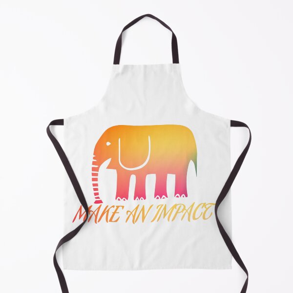 Item preview, Make An Impact Rainbow Elephant - Red and Orange designed and sold by yurahbom.