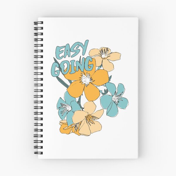 Item preview, EASY GOING. Beautifully designed Flower bouquet with cute quote. designed and sold by FOODIESART.