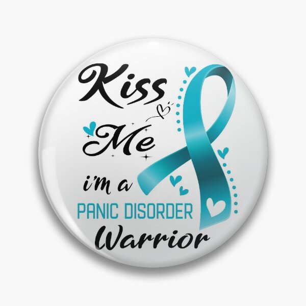Item preview, Kiss Me I'm A Panic Disorder Warrior designed and sold by hvoid41.