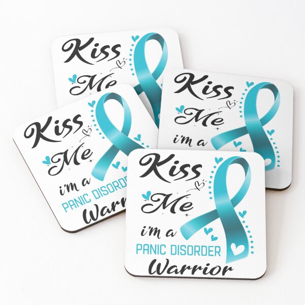 Item preview, Kiss Me I'm A Panic Disorder Warrior designed and sold by hvoid41.