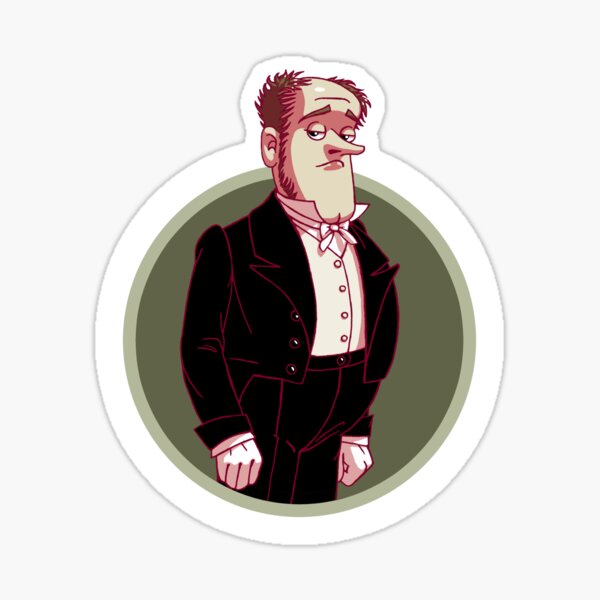 The Unflappable Godfrey II Sticker
