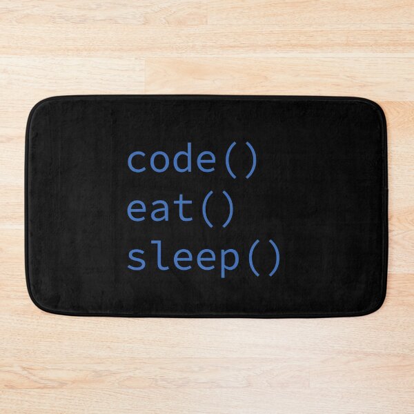 Item preview, Code, Eat, Sleep designed and sold by trilliansphere.