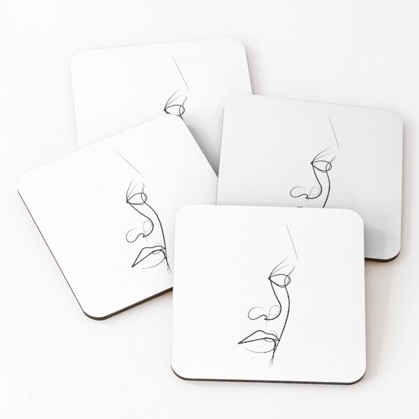 Item preview, Side Look One Line Art | One Line Artist | Minimal Art | One Line Art | Minimalist designed and sold by One-Line-Artist.