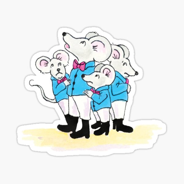 Item preview, "King Leo’s Four, Palace Mice" designed and sold by gigiamal.