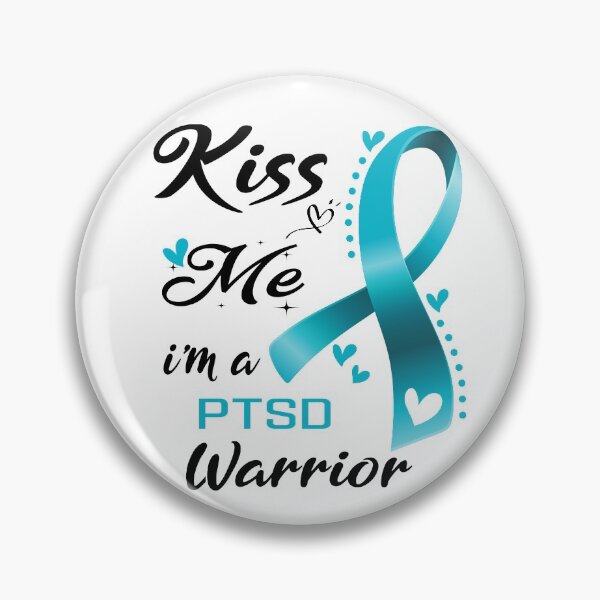Item preview, Kiss Me I'm A PTSD Warrior designed and sold by hvoid41.