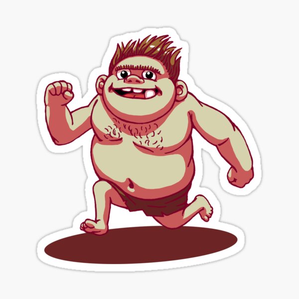 Ogg The Trollboy Sticker