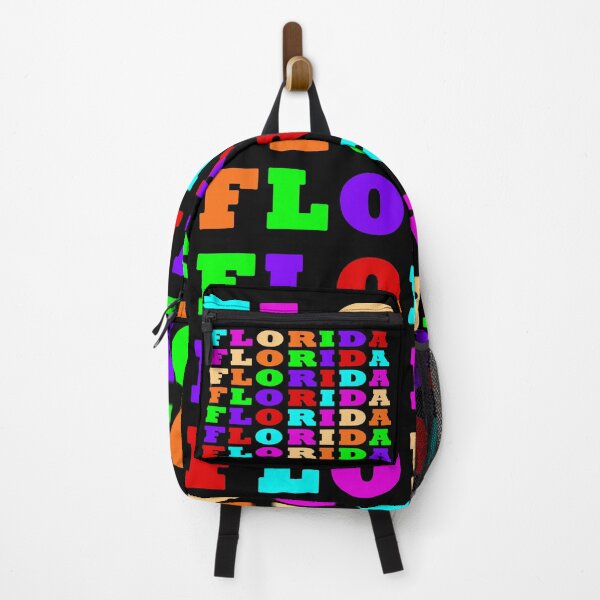 Item preview, FLORIDA in multi-colors on black designed and sold by collingalanos80.