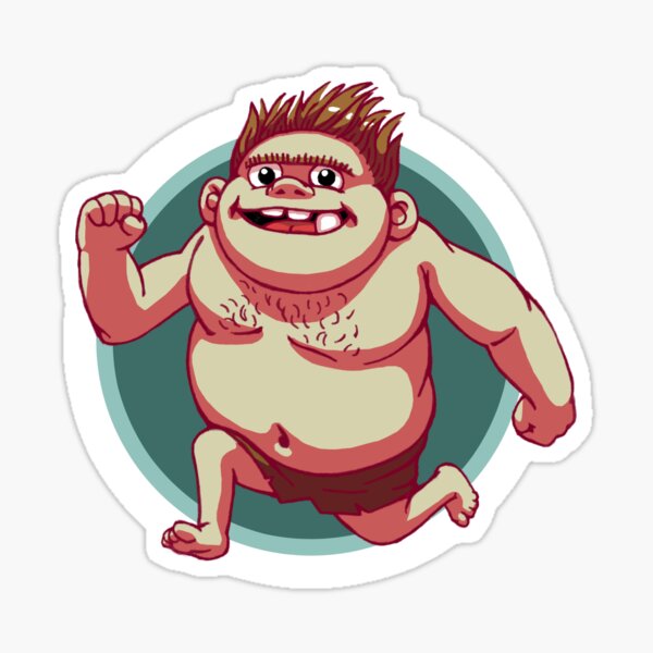 Ogg The Trollboy2 Sticker