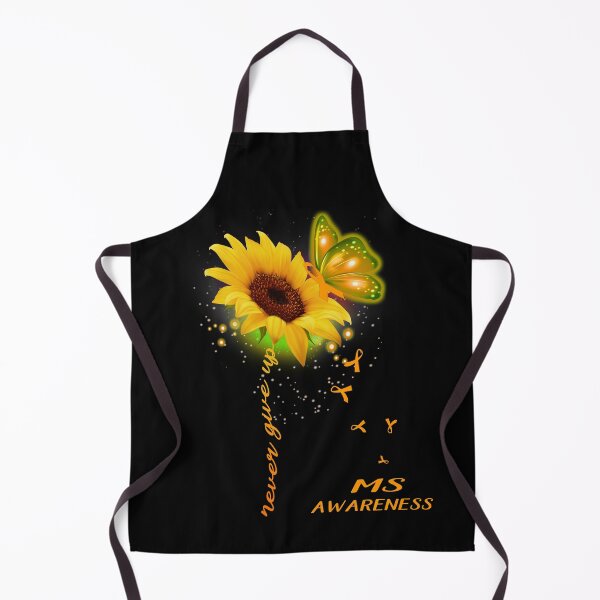 Item preview, Never Give Up Sunflower Ribbon MS Awareness designed and sold by deputylove.