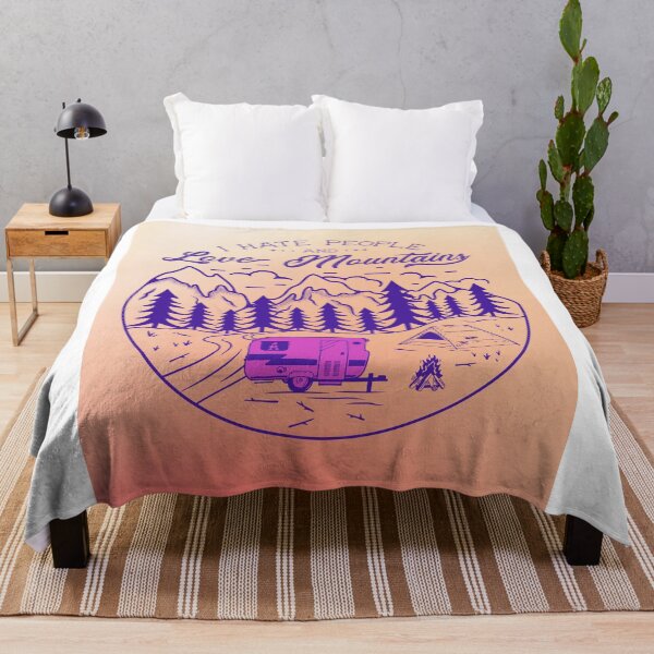 Item preview, I hate people I love mountains designed and sold by Delicarte.