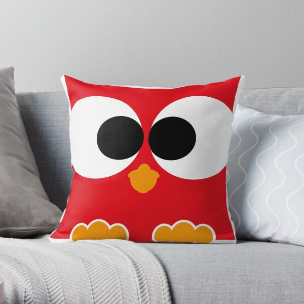 eule rot, owl Dekokissen