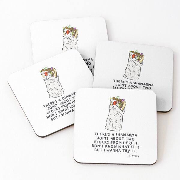Item preview, Cita de Iron Man Shawarma designed and sold by junkandpop.