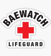 Baewatch Lifeguard Sticker