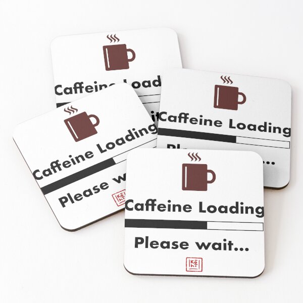 Item preview, Caffeine Loading- Please Wait designed and sold by KohiClub.