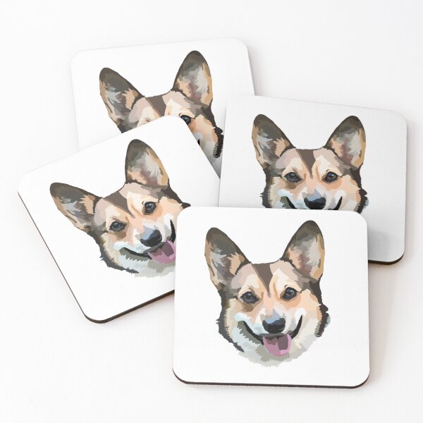 Item preview, cute corgi smiling designed and sold by jennaelghatit.