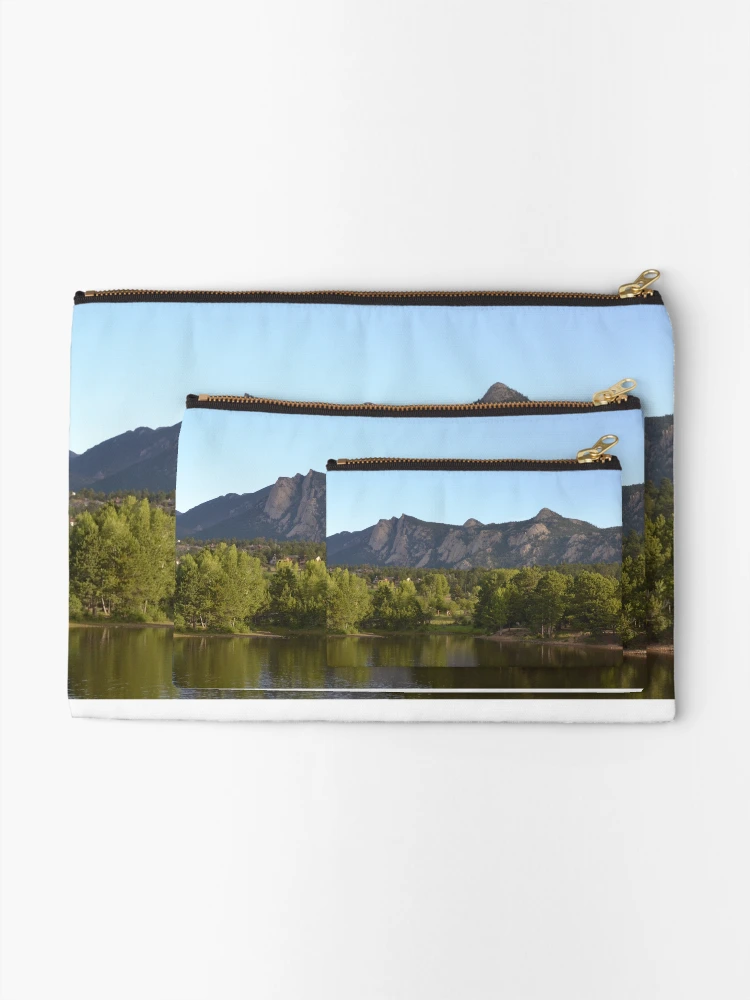 Thumbnail 2 of 4, Zipper Pouch, Lumpy Ridge designed and sold by Amanda Huggins.
