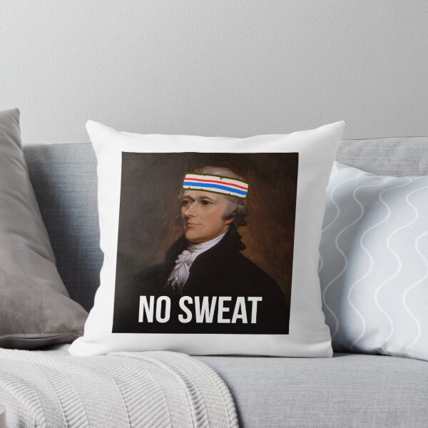 Item preview, No Sweat - Inspired by Hamilton - sweatband designed and sold by tziggles.