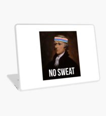 No Sweat - Inspiriert von Hamilton - Schweißband Laptop Folie