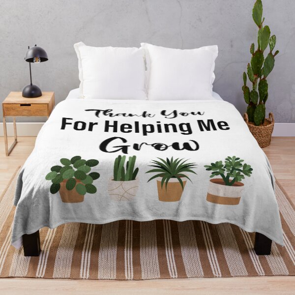 Item preview, Thanks For Helping Me Grow | Teacher Appreciation Gift | Thank You For Helping Me Grow designed and sold by NewDayDesigns.