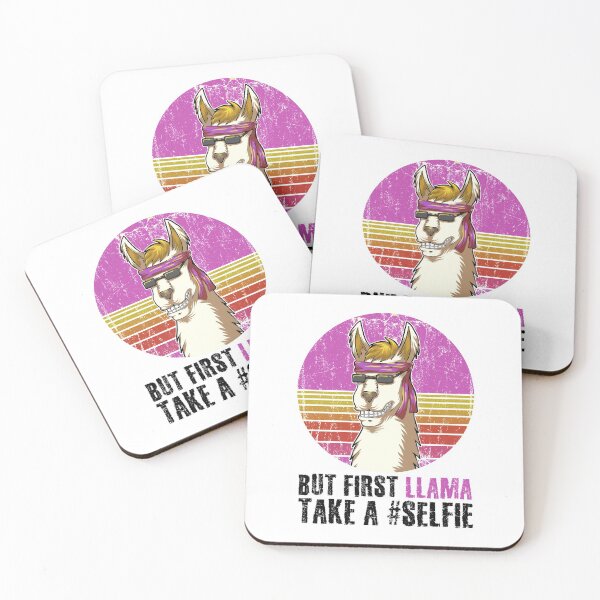 Item preview, But First Llama Take A Selfie | Influencer LLama designed and sold by Petra Becker.
