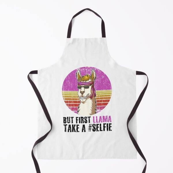 Item preview, But First Llama Take A Selfie | Influencer LLama designed and sold by Petra Becker.