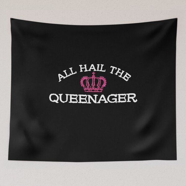 Item preview, All Hail The Queenager.  Official Queenager Humorous designed and sold by luvmhykdesigns.