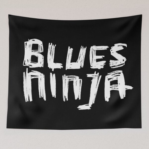 Artikelvorschau, Handschrift: Blues Ninja entworfen und verkauft von badlydrawnbabe.