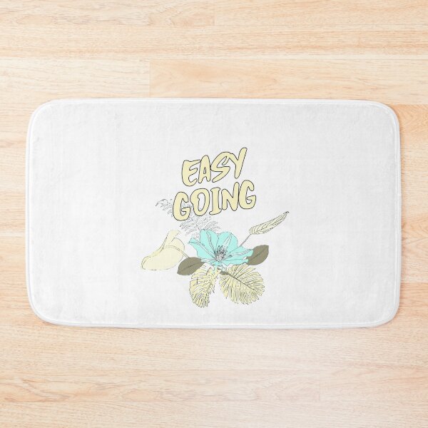 Item preview, EASY GOING. Beautifully designed Flower bouquet with cute quote. designed and sold by FOODIESART.