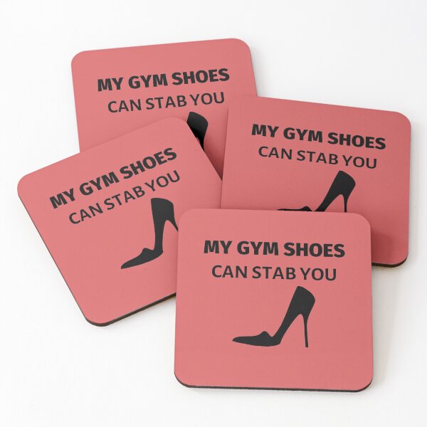 Item preview, My Gym Shoes Can Stab You designed and sold by LifeSimpliCity.