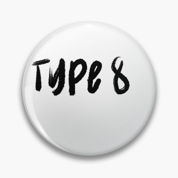 Item preview, Type 8 enneagram designed and sold by Emma Politte.