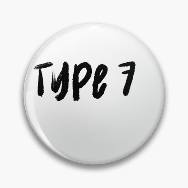 Item preview, Type 7 enneagram  designed and sold by Emma Politte.