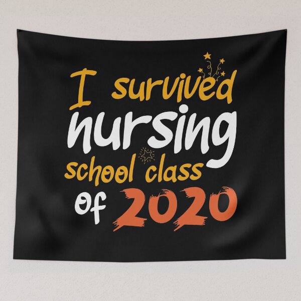 Item preview, I survived nursing school class of 2020 designed and sold by AkerArt.