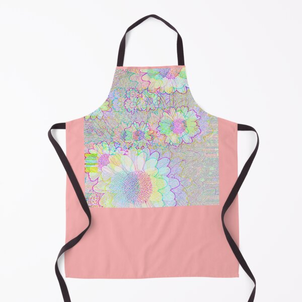 Artikelvorschau, GlitchArt Rainbow Floral entworfen und verkauft von quietmagenta.