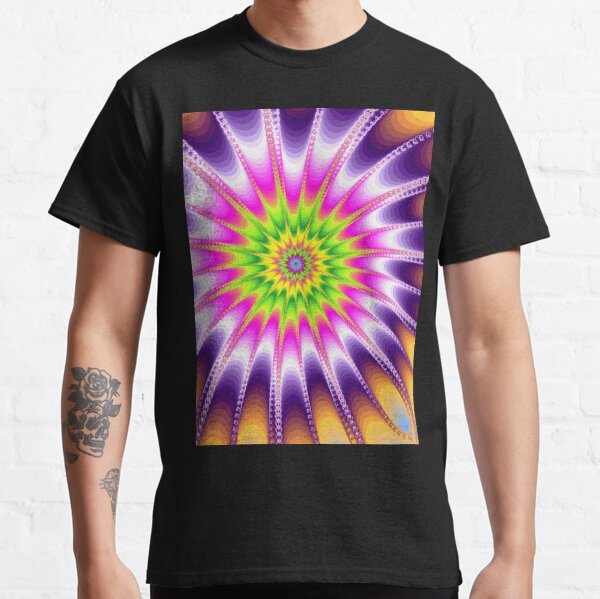 Fraktal Violet Classic T-Shirt